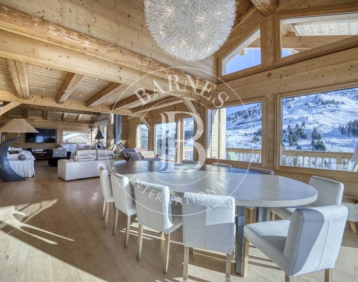 BARNES ARAVIS - LE GRAND BORNAND - CHALET PISCINE ET VUE PANORAMIQUE