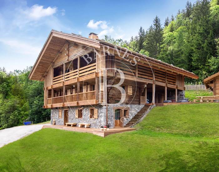 BARNES ARAVIS - LE GRAND BORNAND - CHALET D'EXCEPTION VUE PANORAMIQUE
