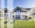 Modern house lake view