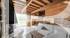 Argentière, dans un cadre unique, avec une vue exceptionnelle sur la chaîne du Mont-Blanc, authentique chalet en mélèze