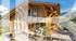 Combloux-chalet avec vue panoramique Combloux-chalet avec vue panoramique