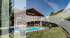 CHAMONIX LES PRAZ - CHALET WITH 4 BEDROOMS -  POOL AND MAGNIFICENT VIEW OF MONT BLANC
