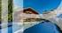 CHAMONIX LES PRAZ - CHALET WITH 4 BEDROOMS -  POOL AND MAGNIFICENT VIEW OF MONT BLANC