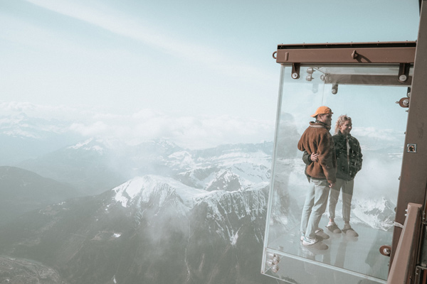 Step into the void - Aiguille du Midi