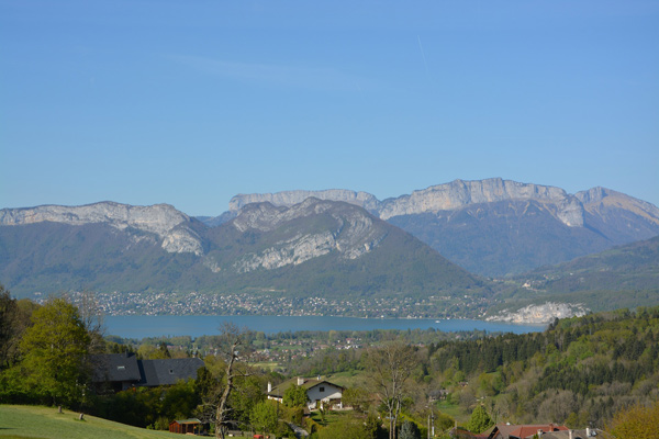 Parcours du  marathon international du lac d'Annecy