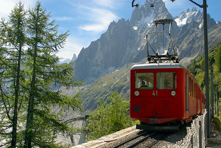 Chamonix et son chemin de fer du Montenvers