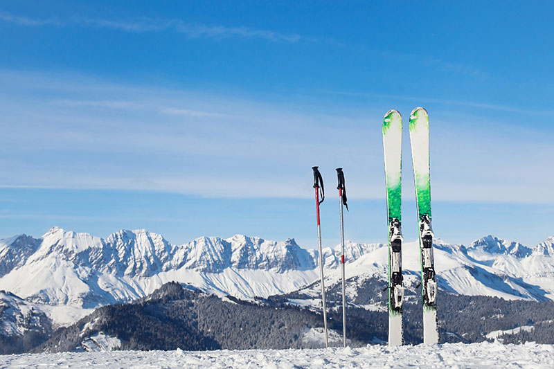 Megève et sa vue panoramique depuis le Mont d'Arbois