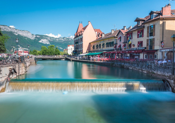 Annecy ville et son canal