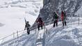 Chamonix white valley descent