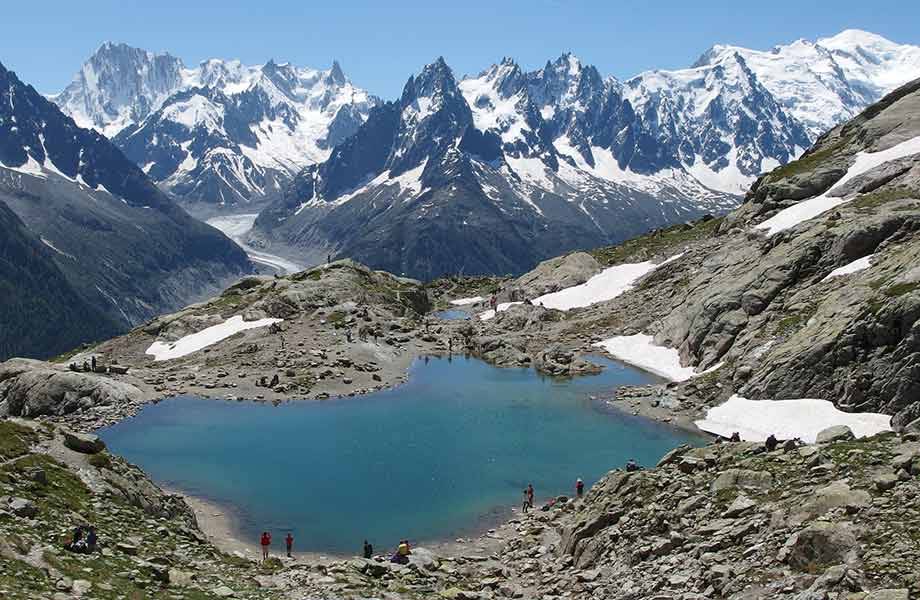 Lac Blanc Hiking Lake Blanc de Chamonix