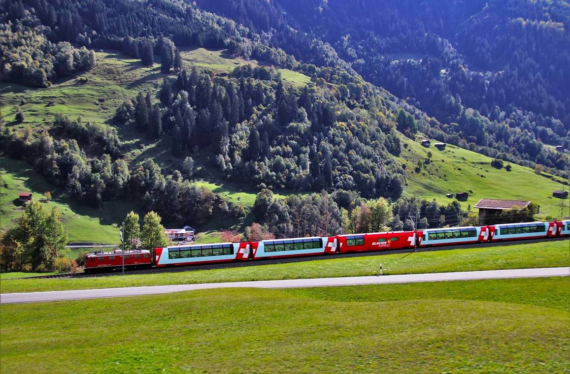 Mont Blanc Express Info Route And Prices Of The Franco Swiss Train