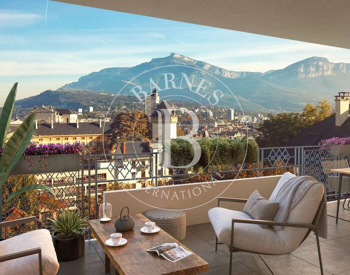 BARNES Aix-les-Bains Chambéry – CHAMBÉRY – VILLA SYLVO – NOUVEAU PROGRAMME – ARCHITECTURE CONTEMPORAINE & CADRE RÉSIDENTIEL
