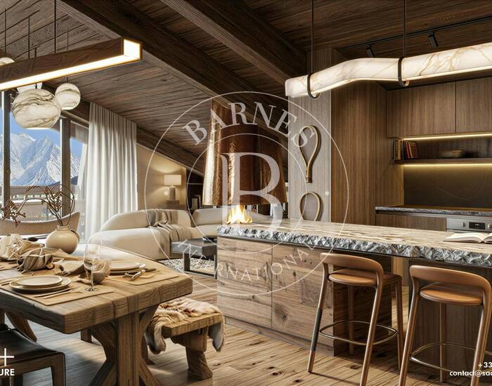 LOUX - SEMI-DETACHED CHALET - MONT-BLANC VIEWS - 4 BEDROOMS